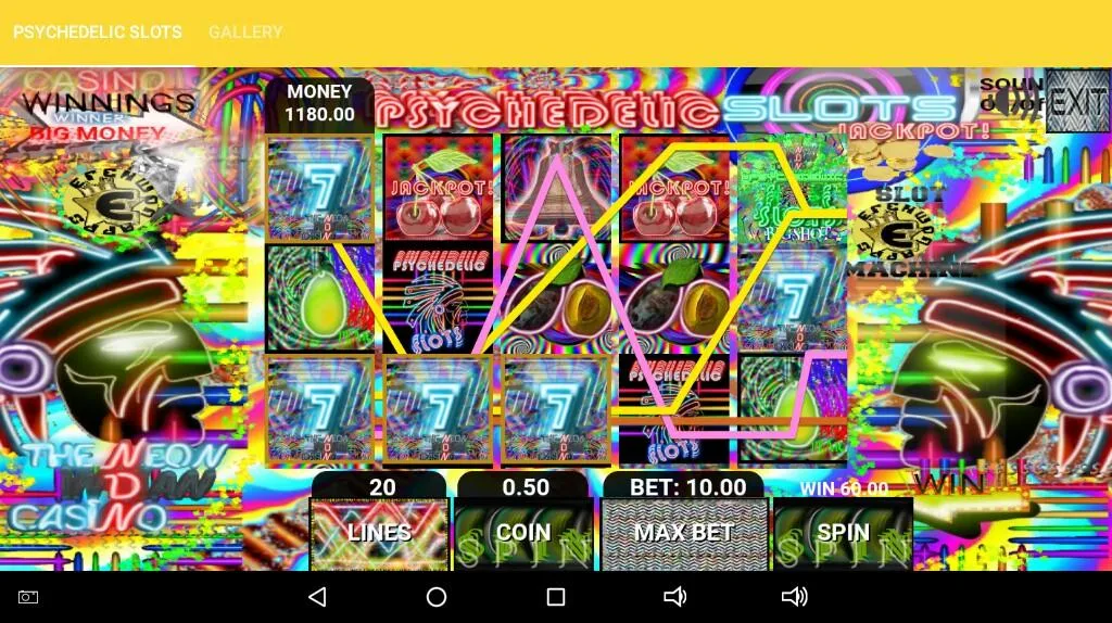 Psychedelic Slots zrzut ekranu 4