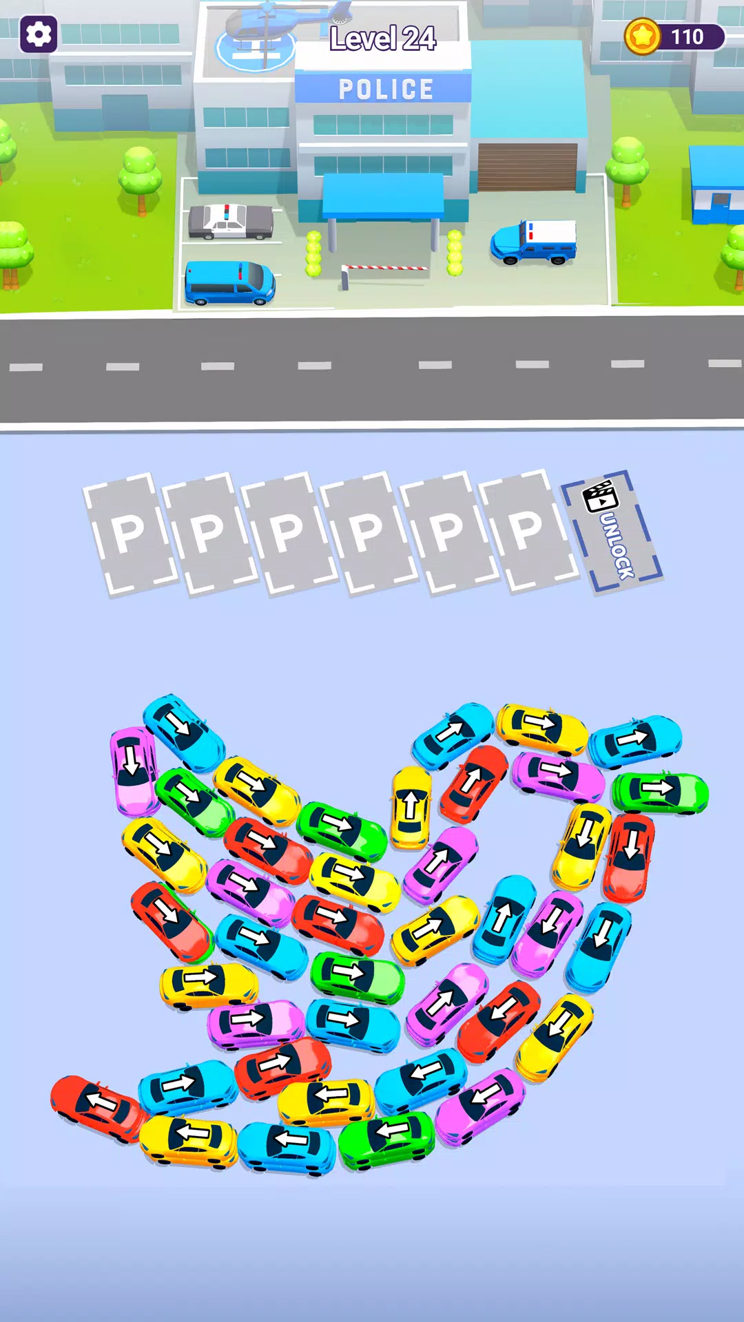 Mini Car Jam: Parking Puzzle ဖန်သားပြင်ဓာတ်ပုံ 4