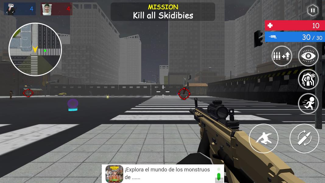 Screenshot Shoot Skibd Toilet Survival.io 3