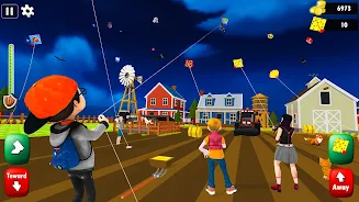 Kite Game 3D – Kite Flying ảnh chụp màn hình 4