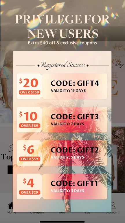 Screenshot Rosewe-Online Shopping 2