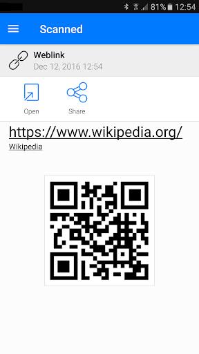 QR Code Reader QR Code Scanner экрана 4