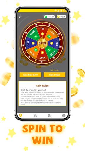 WinGo QUIZ - Earn Money Play Trivia Quiz captura de pantalla 