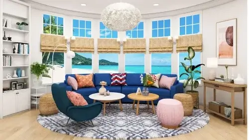 Home Design: Caribbean Life captura de pantalla 