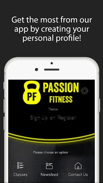 Passion Fitness应用截图第1张