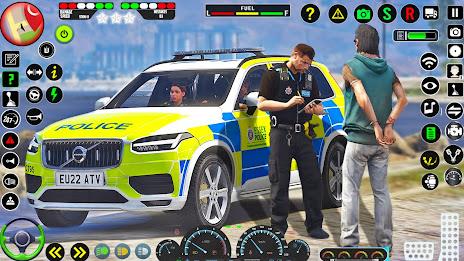 City Police Car Games 3D captura de pantalla 