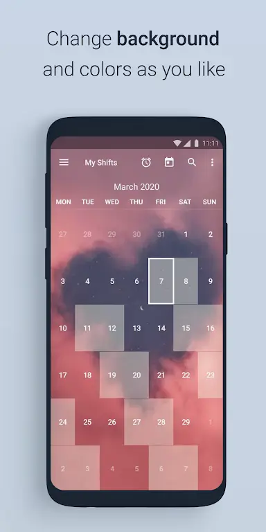 Screenshot Shift Work Schedule Calendar 4