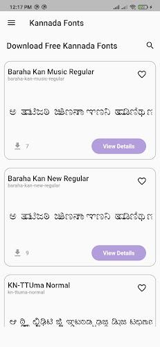 Kannada Fonts Screenshot 1