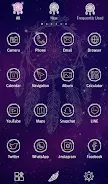 Galaxy Dream Theme +HOME captura de pantalla 