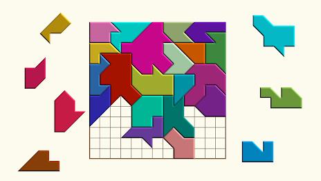 Super Tangram Puzzle captura de pantalla 