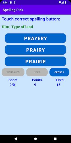 Spelling Pick zrzut ekranu 1
