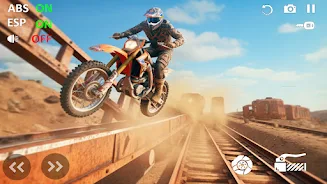 Motocross Beach Bike Games 3D captura de pantalla 