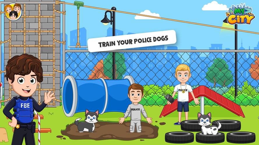 My City: Police Game for Kids ekran görüntüsü 4