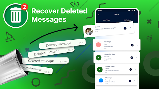 Deleted Messages Recovery स्क्रीनशॉट 4