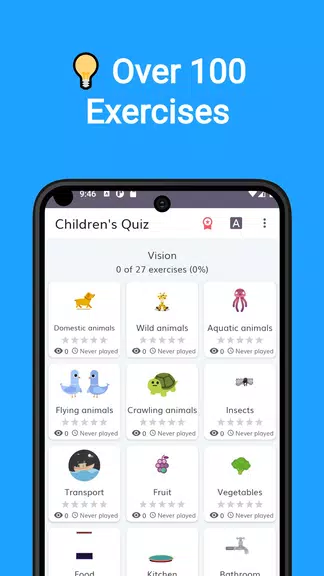 Children's Quiz Captura de tela 1