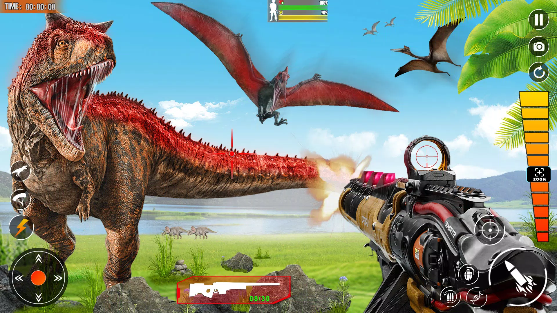 Wild Dinosaur Hunting Games स्क्रीनशॉट 2