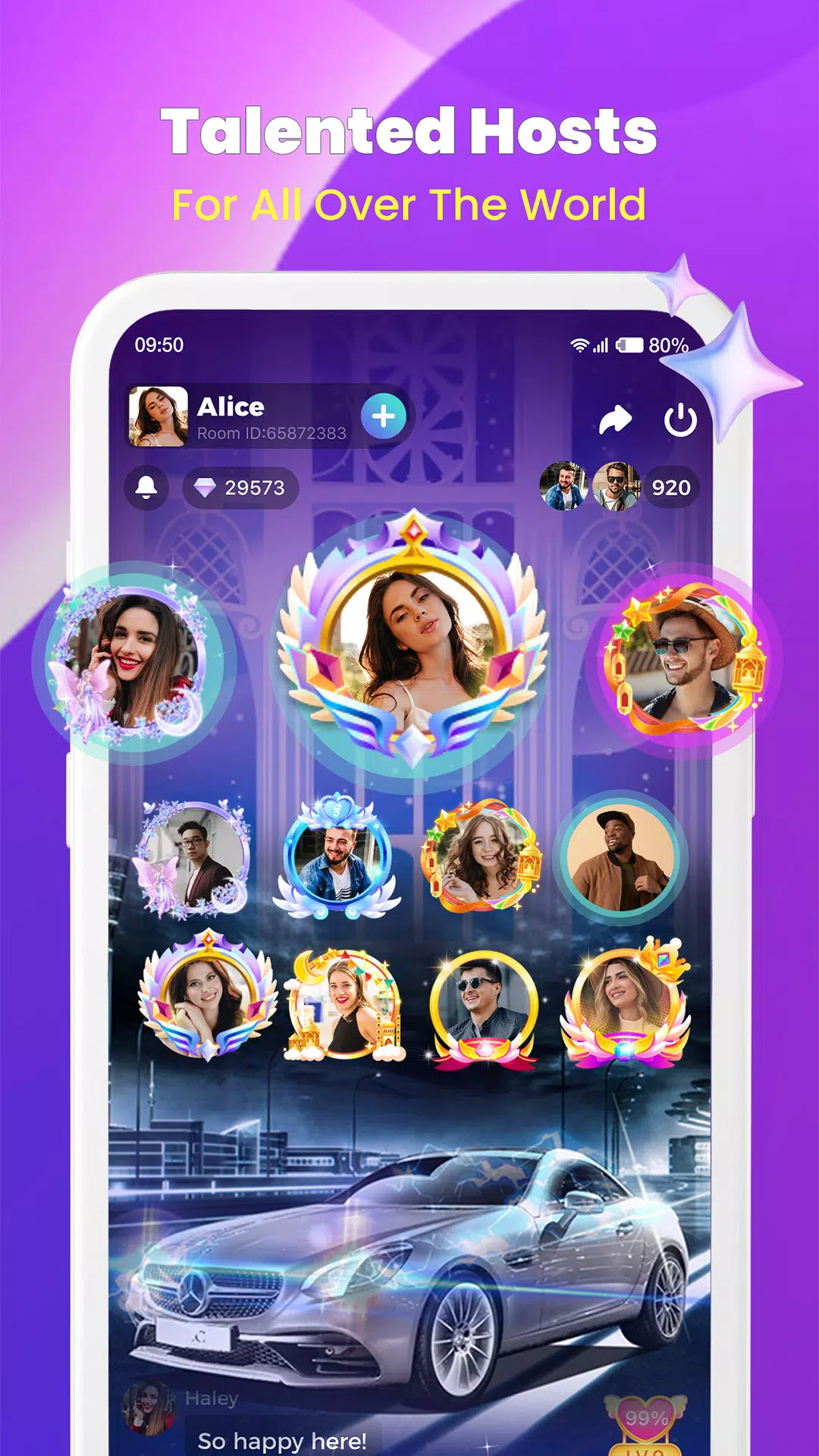 Screenshot Hiya-Group Voice Chat 2