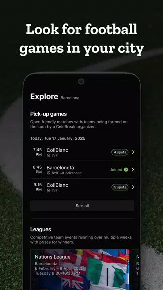 CeleBreak - Play Football screenshot 1
