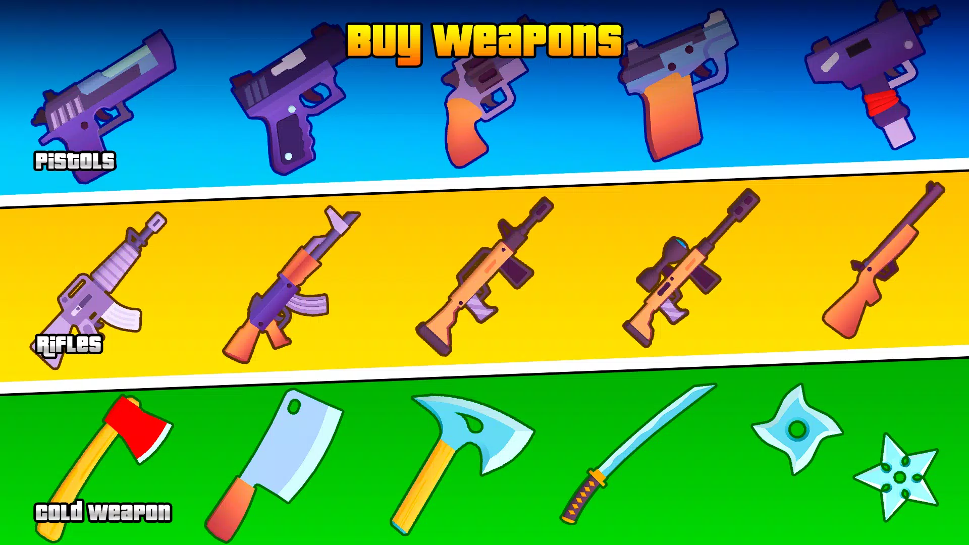 Gangs Wars: Pixel Shooter RP应用截图第3张