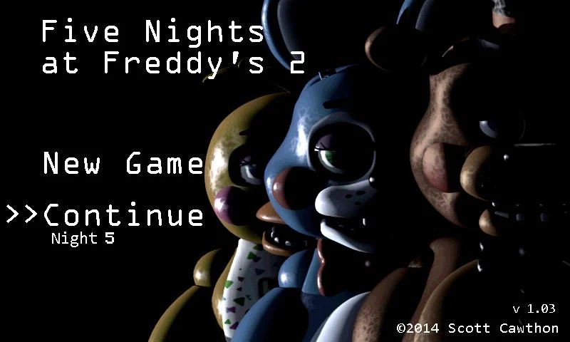 FNAF 2 - Five Nights at Freddy 2 स्क्रीनशॉट 3