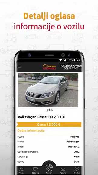 PolovniAutomobili zrzut ekranu 3