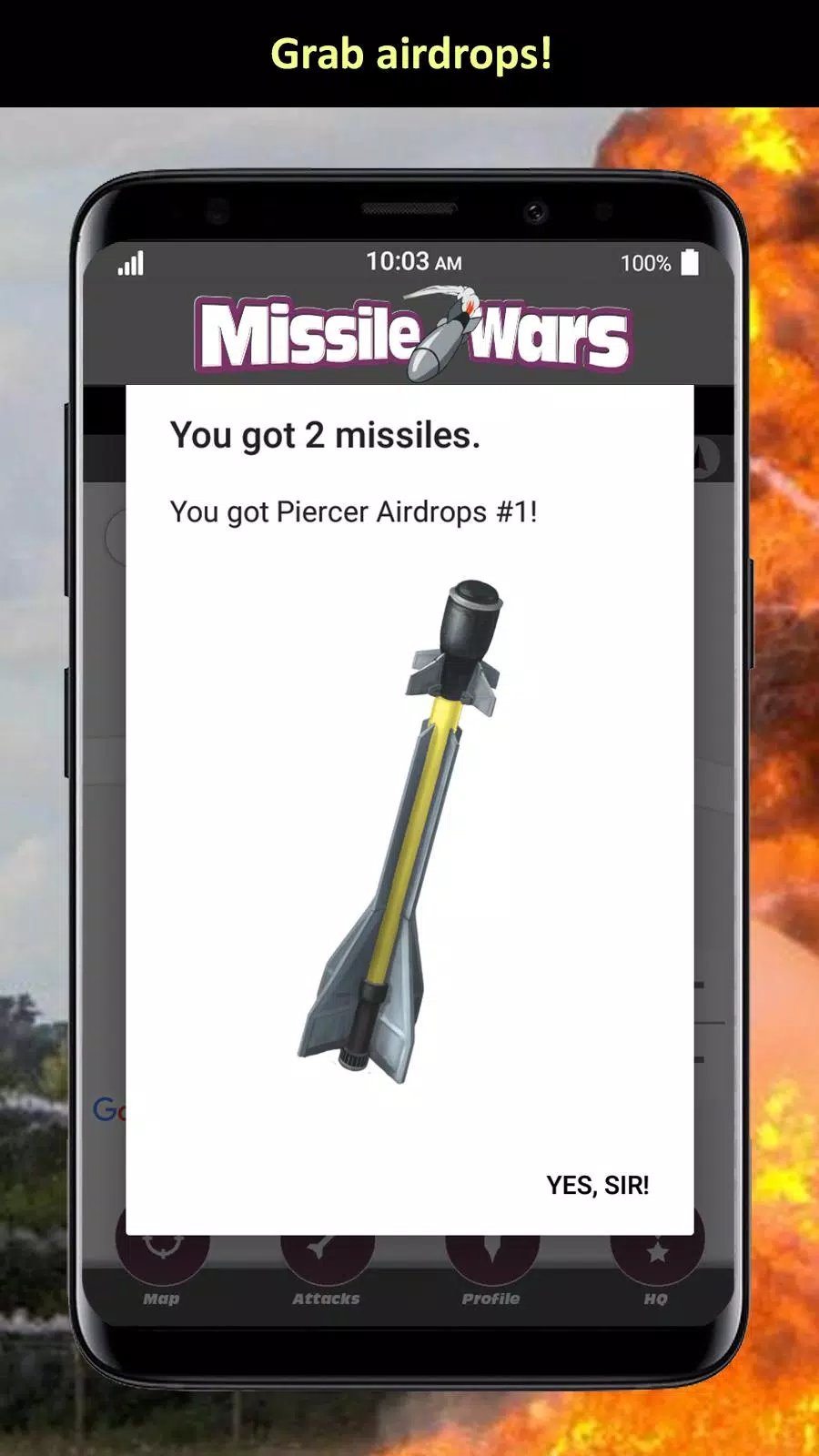 Missile Wars ảnh chụp màn hình 1