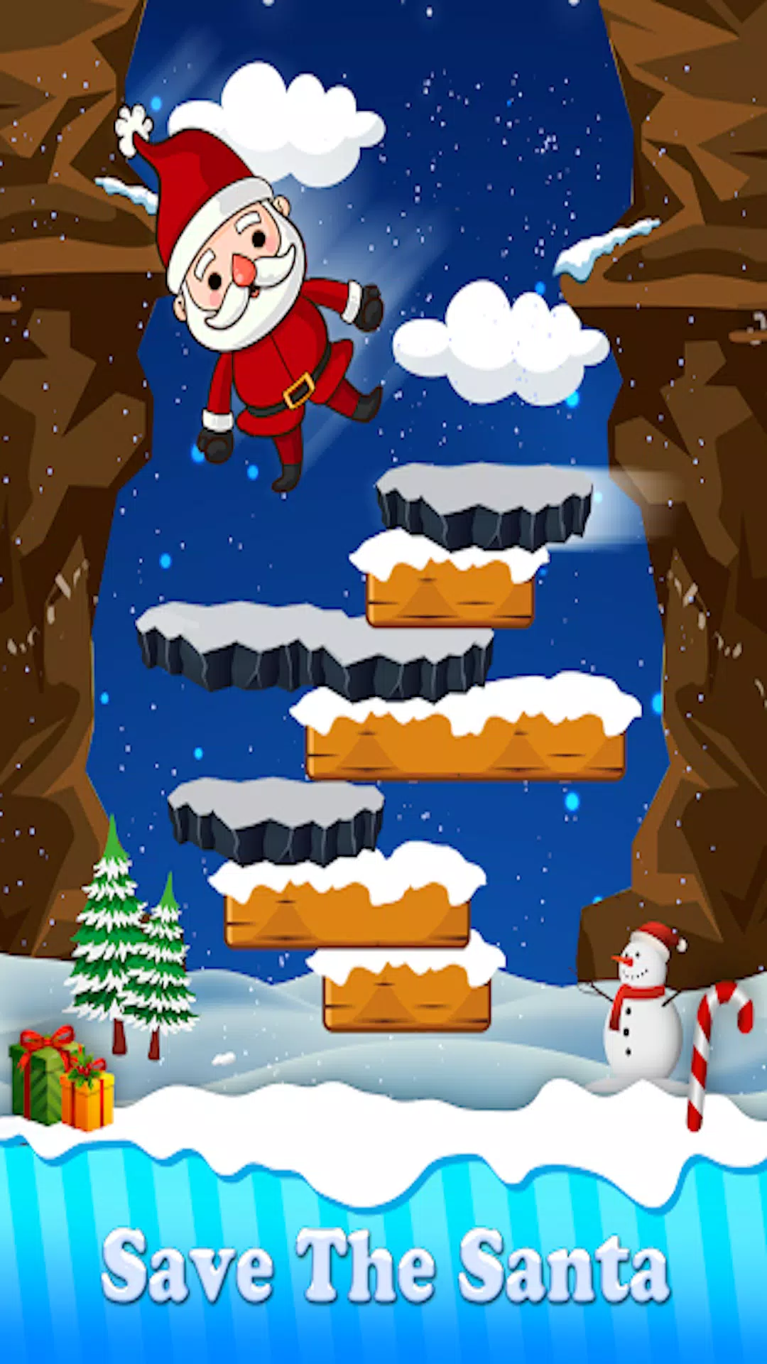 Christmas Game Santa Jump 2024 captura de pantalla 