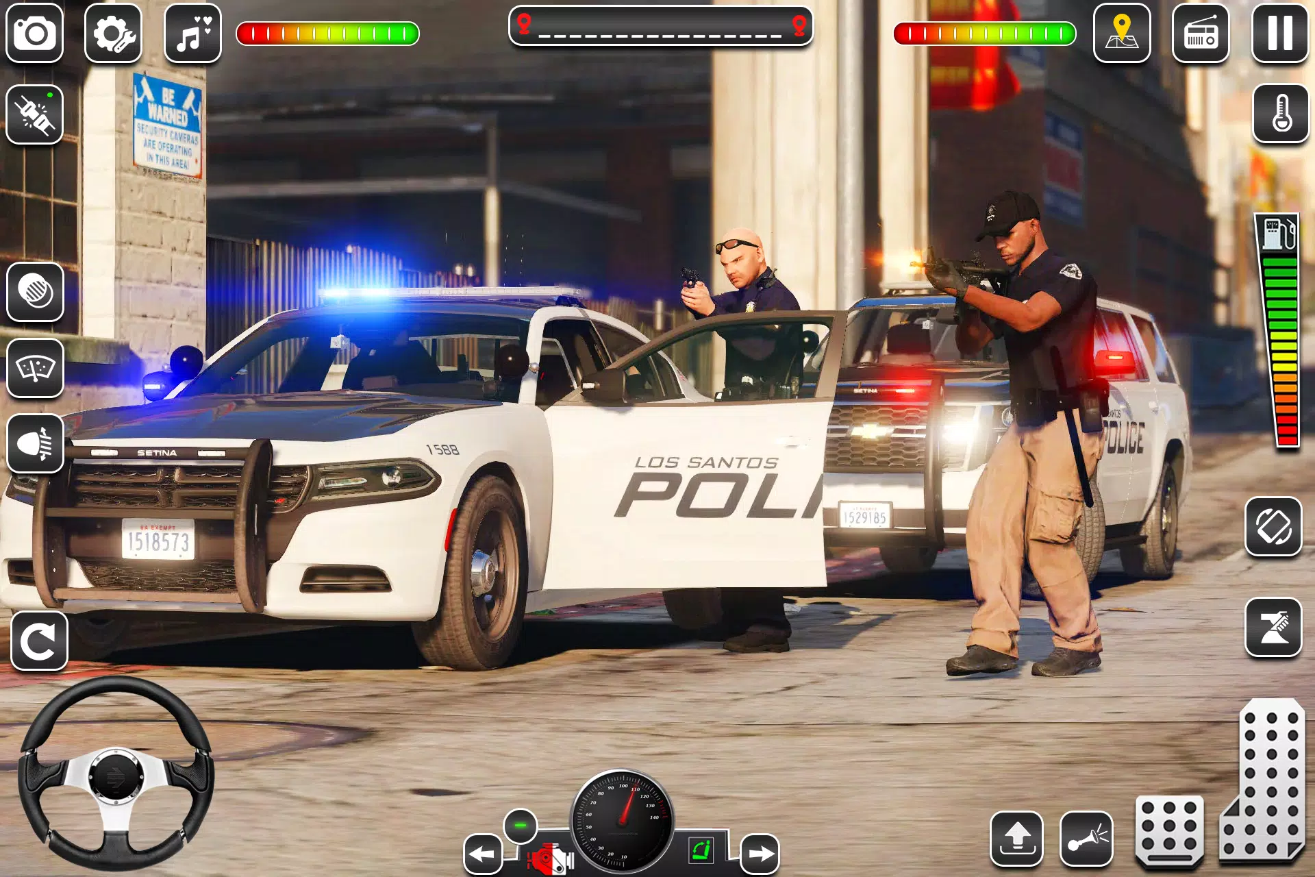 US Police Car Chase Game 3D ဖန်သားပြင်ဓာတ်ပုံ 3