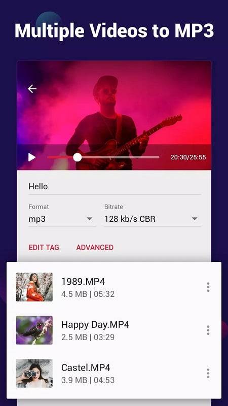 Video to MP3 – Video to Audio ekran görüntüsü 2