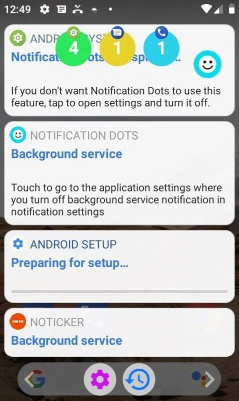 Notification Dots ဖန်သားပြင်ဓာတ်ပုံ 2