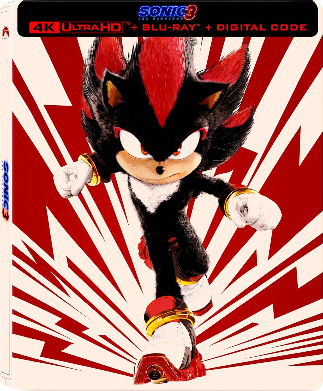 “ Sonic 3：Limited 4K Steelbook现在的预订现实”