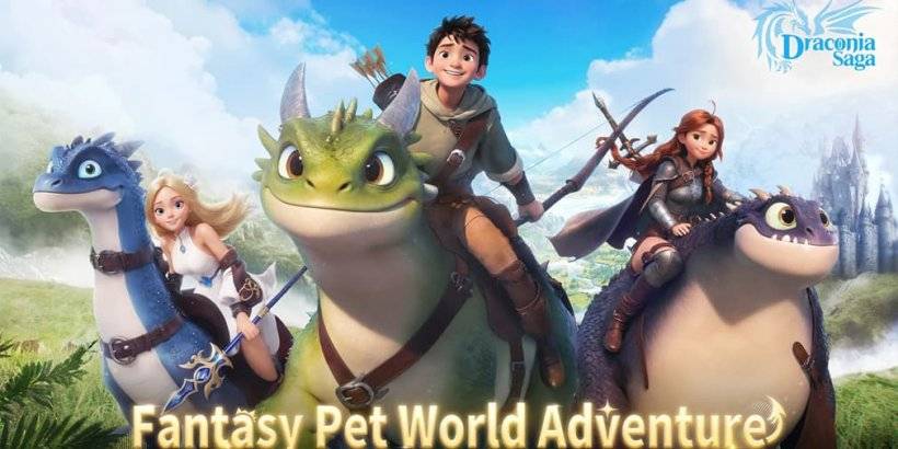 “ Draconia Saga Global：充滿動感的冒險之旅iOS，Android很快”