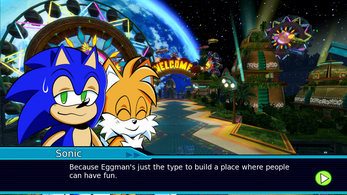 Screenshot Sonic Colors VN 2