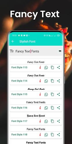 Stylish Fonts স্ক্রিনশট 1