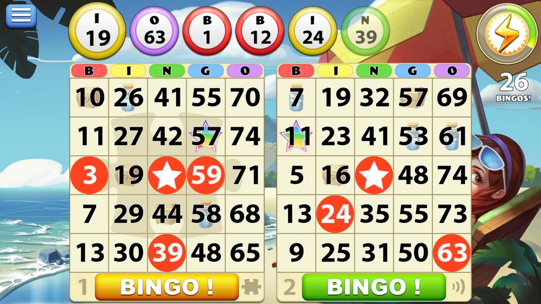 Bingo Scapes - Bingo Christmas Screenshot 1