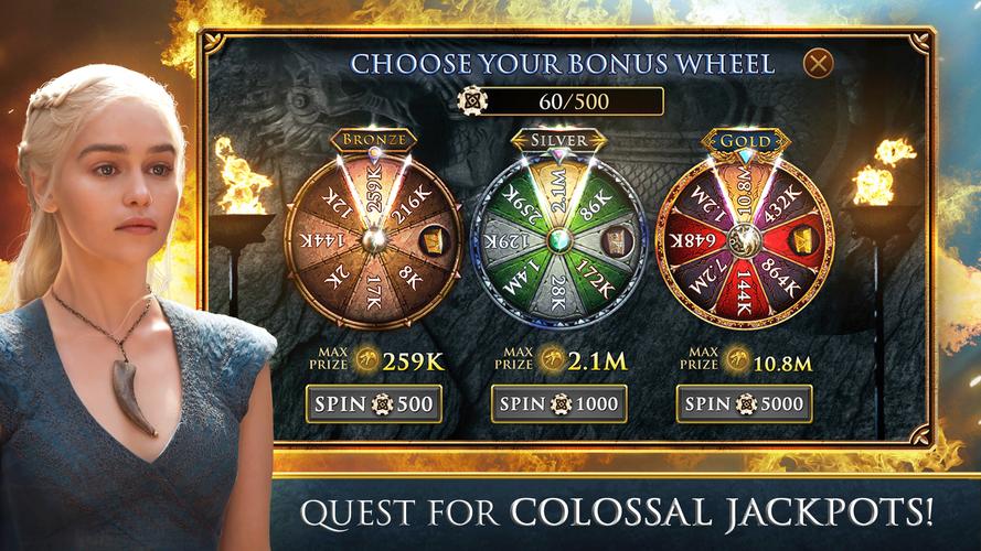 Game of Thrones Slots Casino Capture d'écran 1