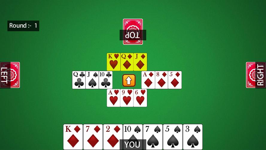 Hazari Card Game : 1000 Points Screenshot 4