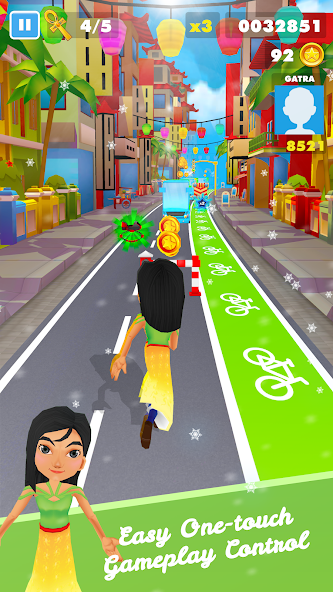 Subway Icy Princess Rush Mod screenshot 2
