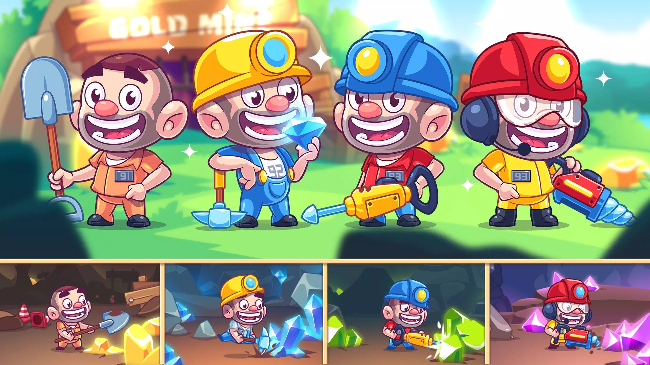 Idle Prisoner  Inc - Mine & Crafting Building ဖန်သားပြင်ဓာတ်ပုံ 2