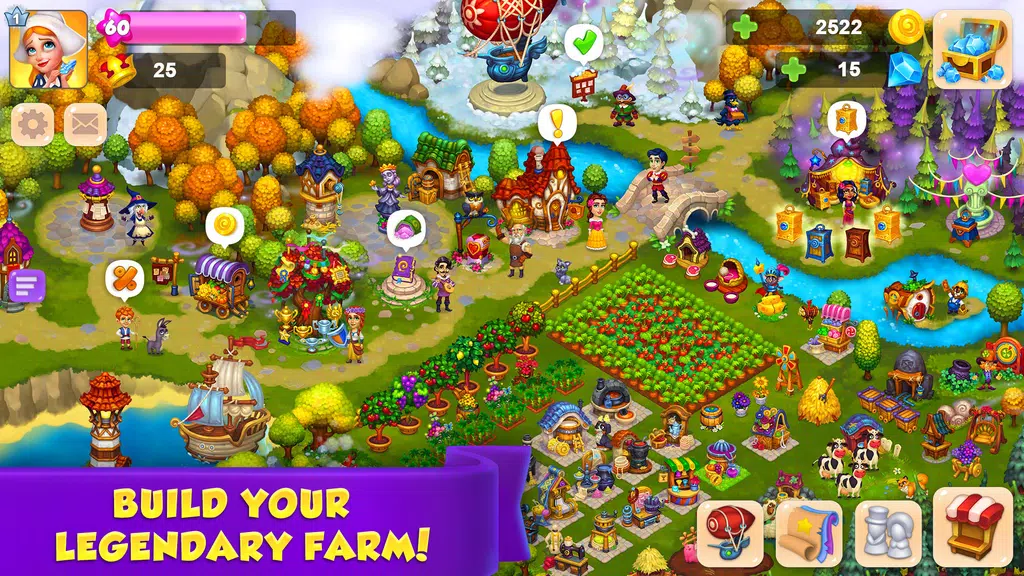 Screenshot Royal Farm – Fazenda e cidade 1