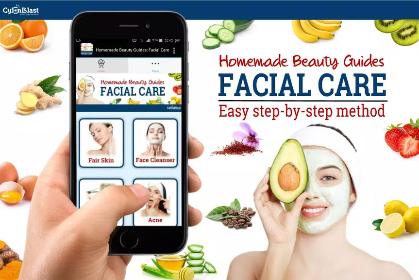 Homemade Beauty: Facial Care screenshot 1