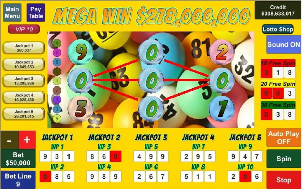 Slots - Lotto Jackpot screenshot 1