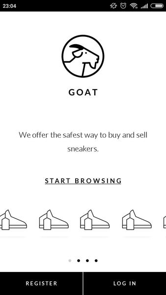 GOAT – Sneakers & Apparel screenshot 1