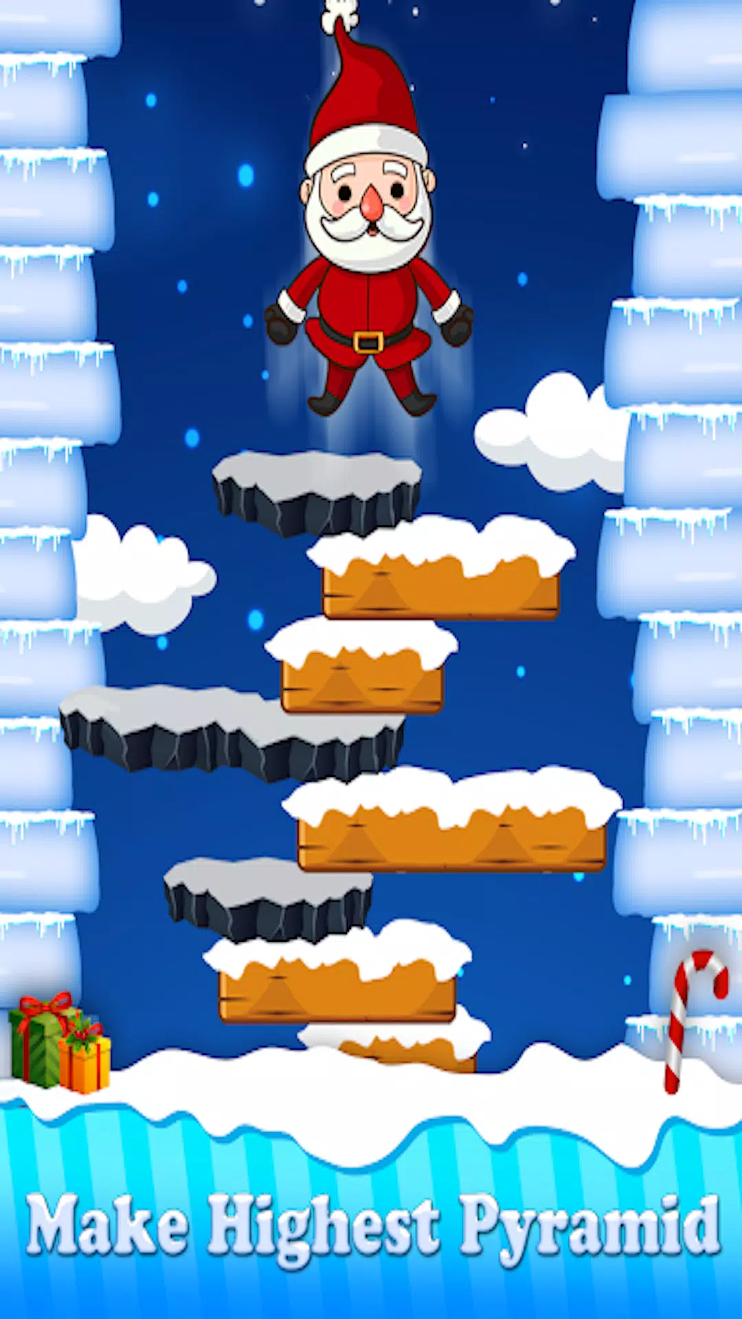 Christmas Game Santa Jump 2024 ekran görüntüsü 3