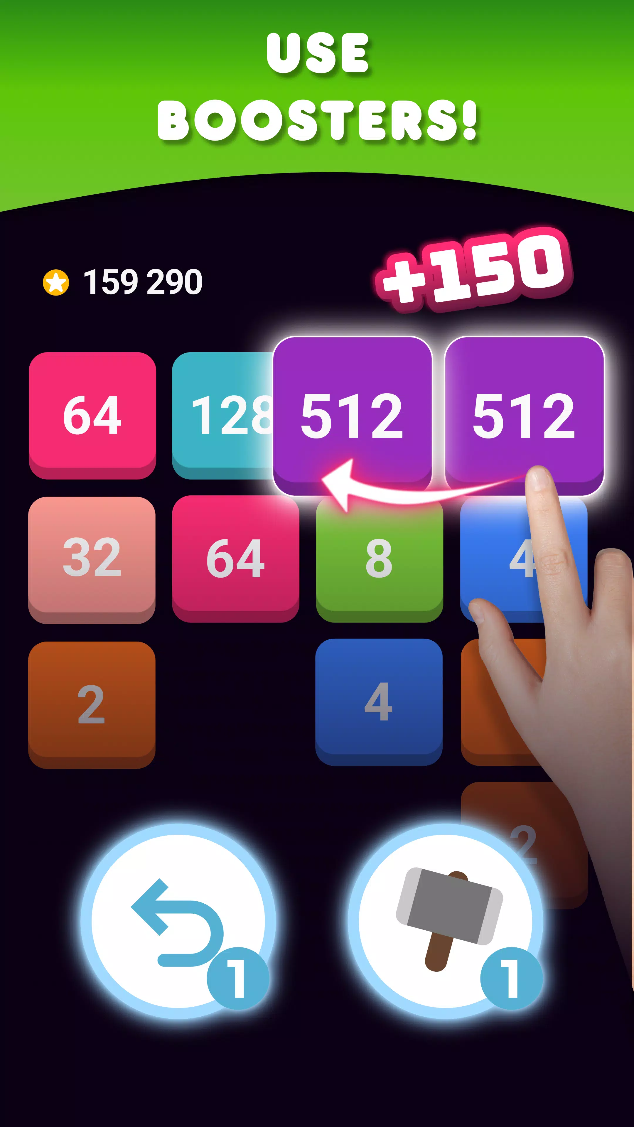 2048: Puzzle Game! Merge Block স্ক্রিনশট 4