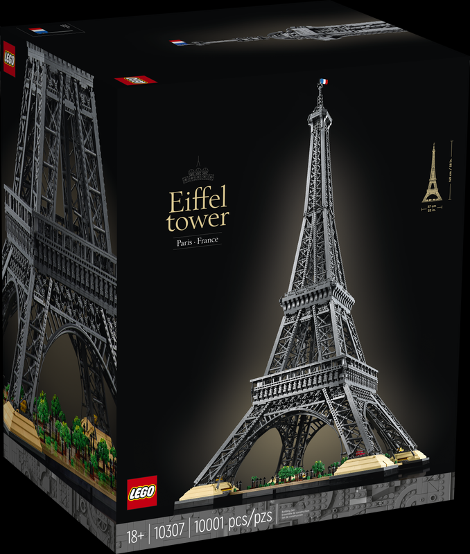 Eiffel Tower Lego set