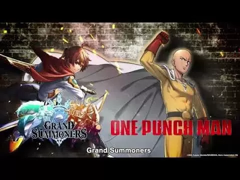 Grand Summoners One Punch Man Collab Characters