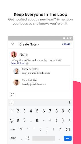 Copper - CRM for G Suite ဖန်သားပြင်ဓာတ်ပုံ 3