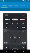 Vizio TV Remote Control ဖန်သားပြင်ဓာတ်ပုံ 3