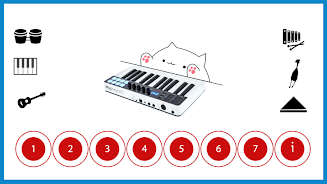 Bongo Cat Musical Instruments ekran görüntüsü 1